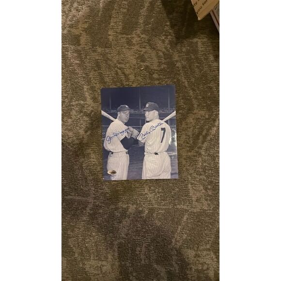 Mickey Mantle Signed Lithograph Print New York Yankees Baseball Original - Picture 3 of 3